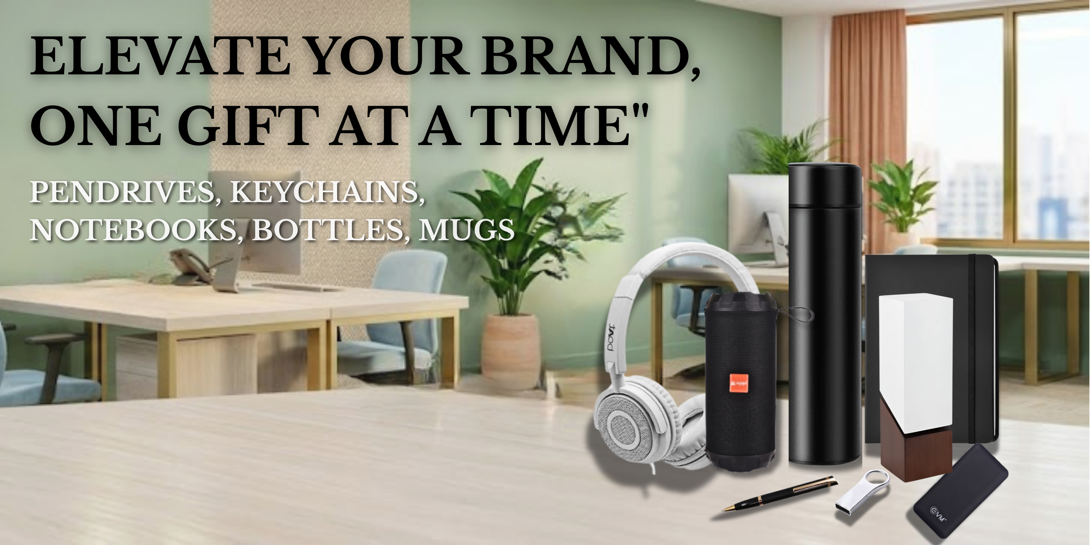 Promotional branded corporate items